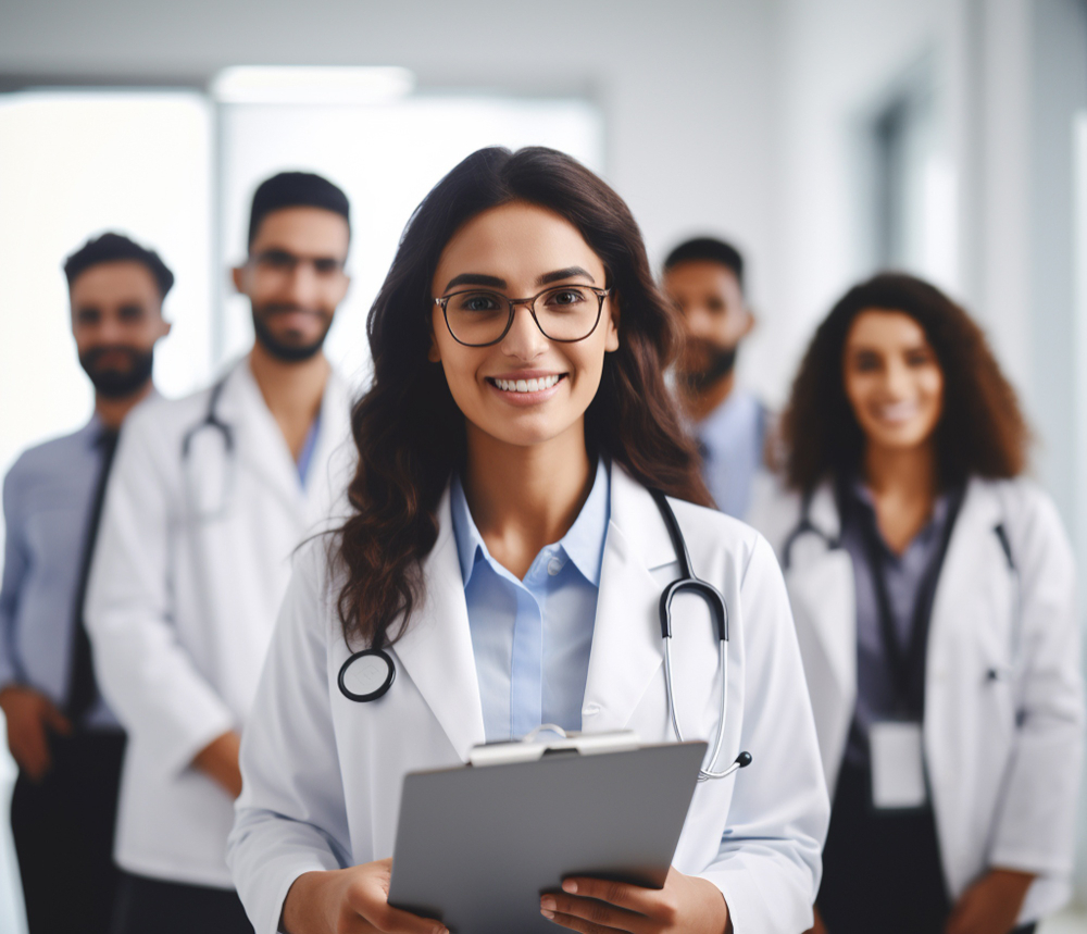 The Glabella team of expert consultants discussing staffing needs for healthcare providers.